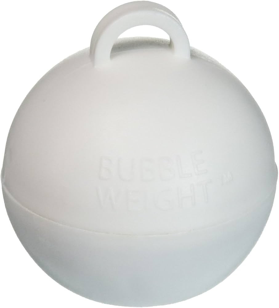 Bubble Weight Balloon Weight, 35 gram, White, 10 Piece | Amazon (US)