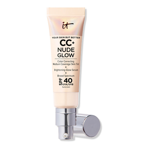 CC+ Nude Glow Lightweight Foundation + Glow Serum with SPF 40 | Ulta
