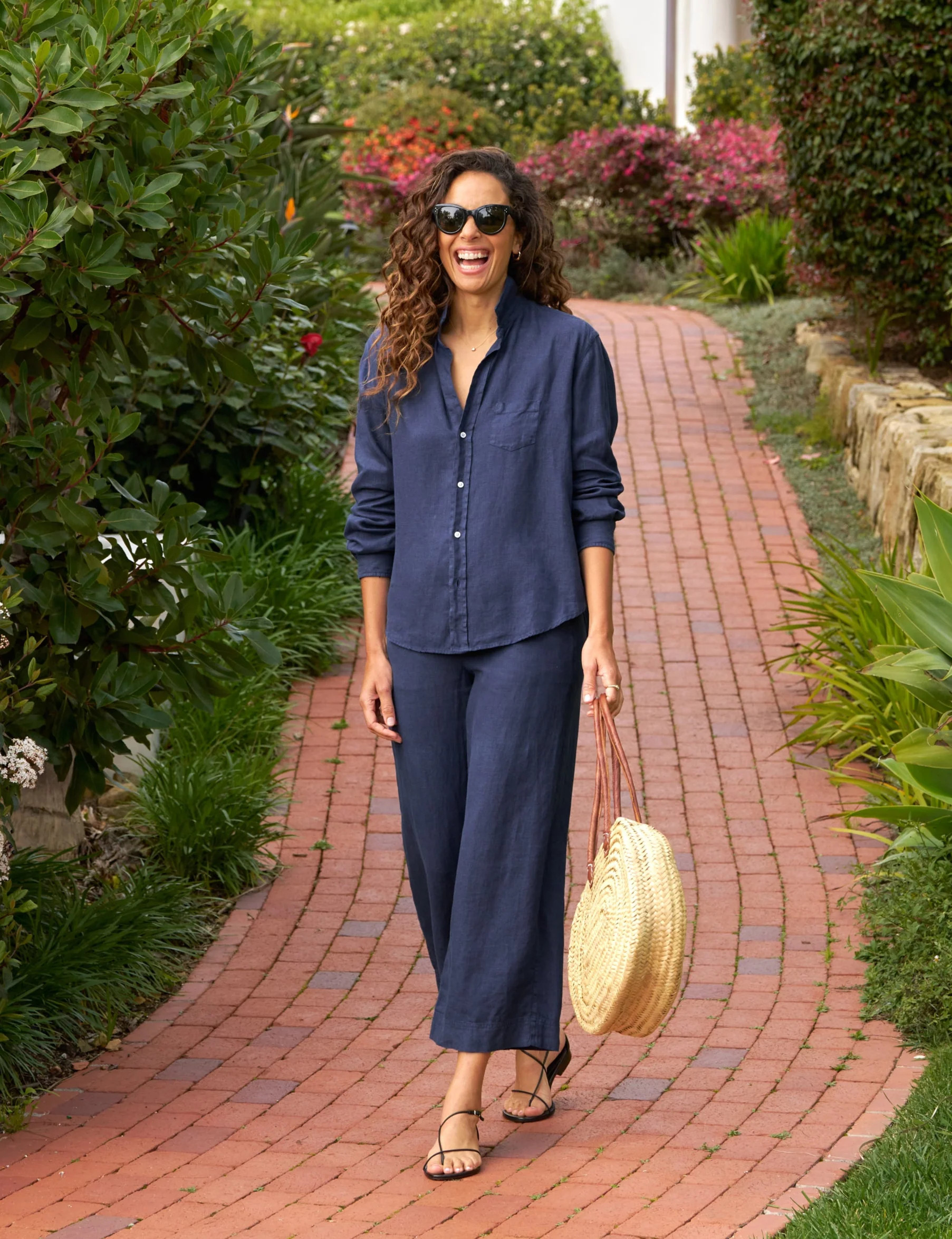 TUSCANY GETAWAY SET Navy | Frank & Eileen