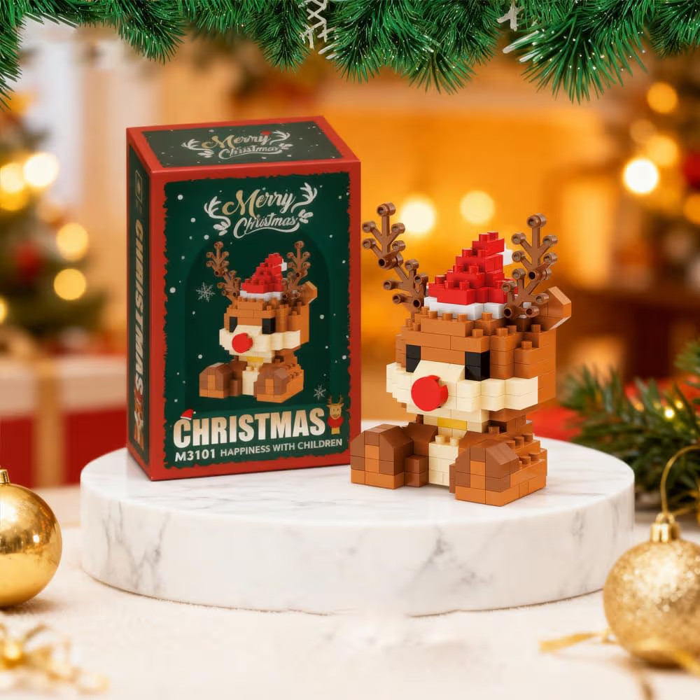 Amazon.com: Elk Holiday Figurines Statue Cute Figurines Decor for Christmas Decorations : Home & ... | Amazon (US)