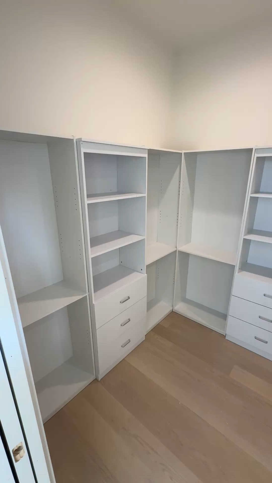 Current project at our new build! Building a walk-in closet out of Walmart bookshelves

#LTKHome #LTKFindsUnder50 #LTKFindsUnder100