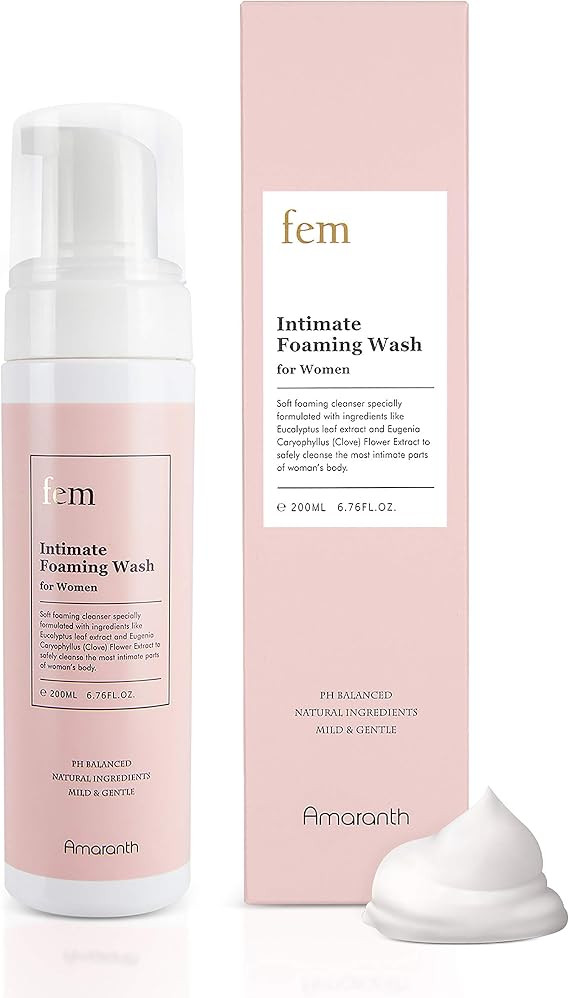 fem pH Balance Intimate Wash for Women, Feminine Wash for Sensitive Skin, Gentle Cleanser for Dai... | Amazon (US)