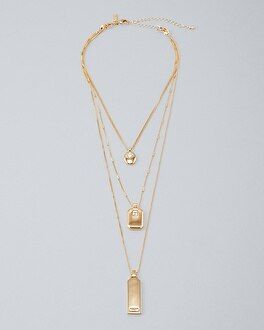 Convertible Multi-Row Pendant Necklace | White House Black Market