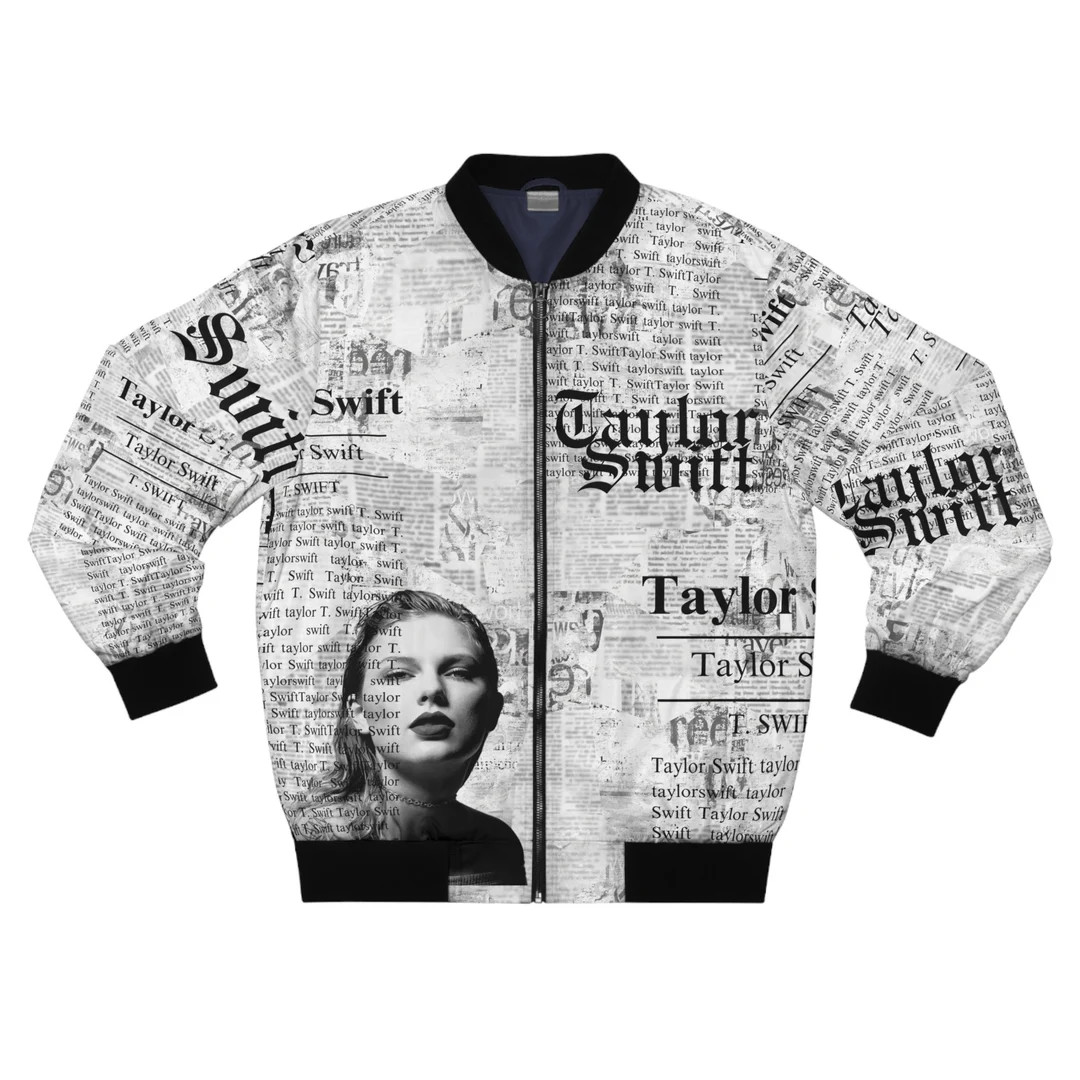 Taylor Swift Reputation Album Inspired Bomber Jacket / Eras Tour Outfit / Taylor Swift Fan - Etsy | Etsy (US)