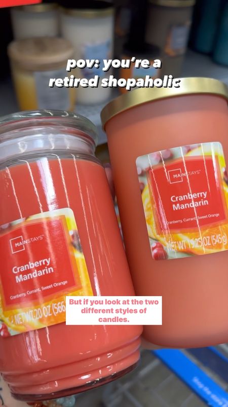 Do you learn a lot when you’re addicted to shopping. 

I always check the size versus the price difference! 

Walmart Cranberry Mandarin is one of my top favorite scents! ♥️🧡



#LTKSeasonal #LTKGiftGuide #LTKhome