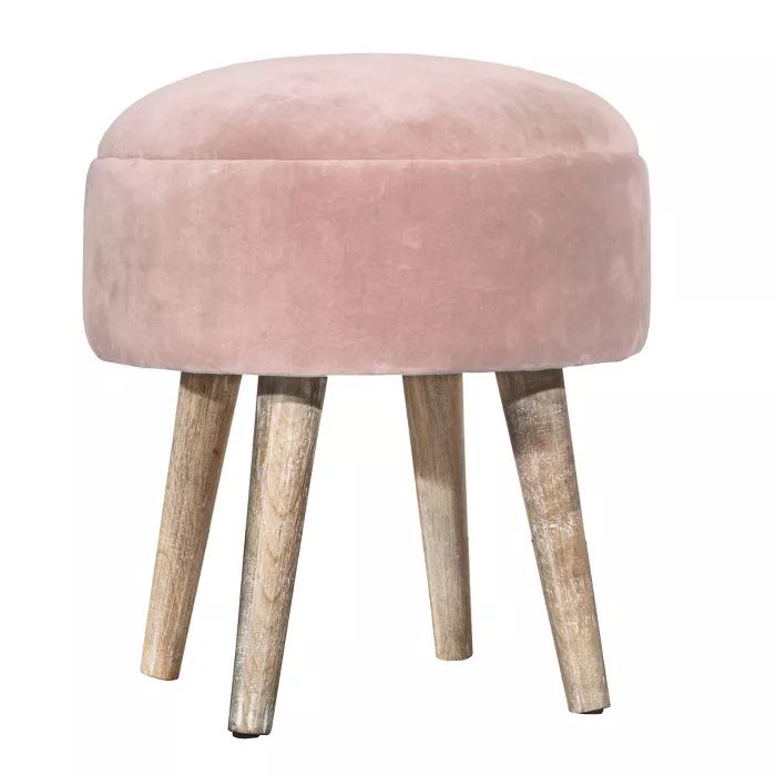 Mila Backless Vanity Ottoman Stool - Hillsdale Furniture | Target