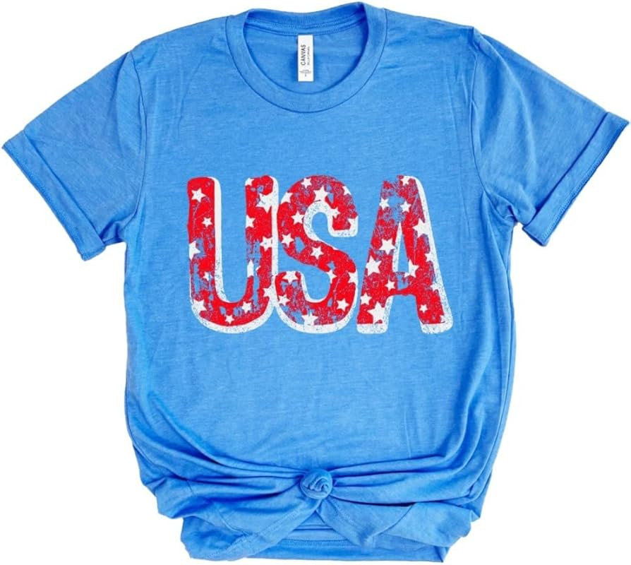 Cute Graphic Tees for Women - Poppy + Pine Graphic T Shirts, Short Sleeve Shirts for Women, Vinta... | Amazon (US)