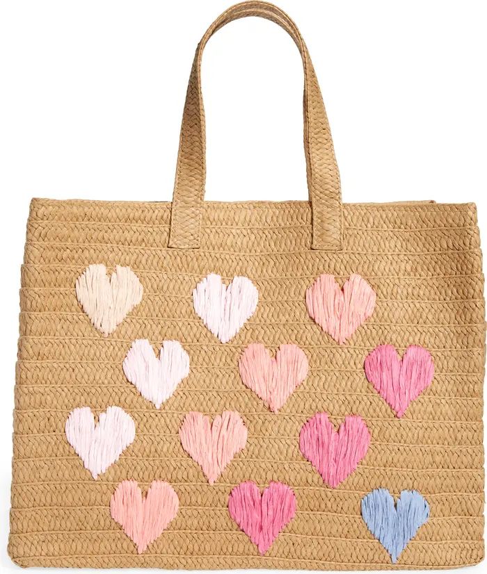 Be Mine Straw Tote | Nordstrom