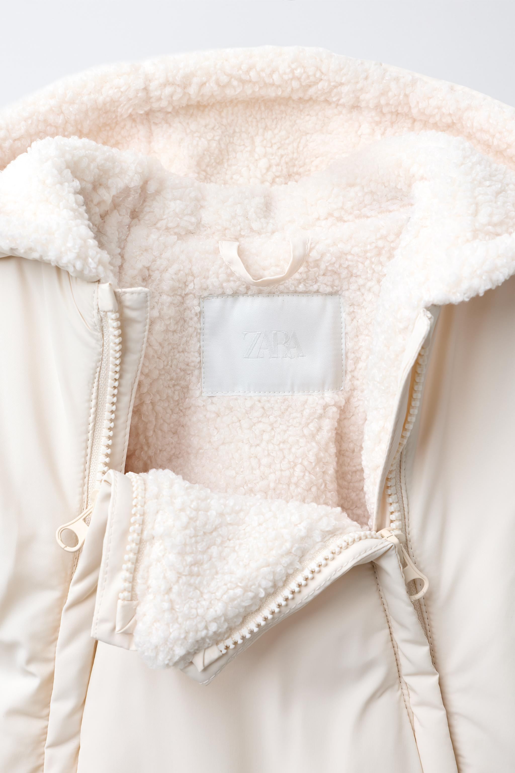 NYLON ROMPER WITH DETACHABLE MITTENS AND BOOTIES | Zara US