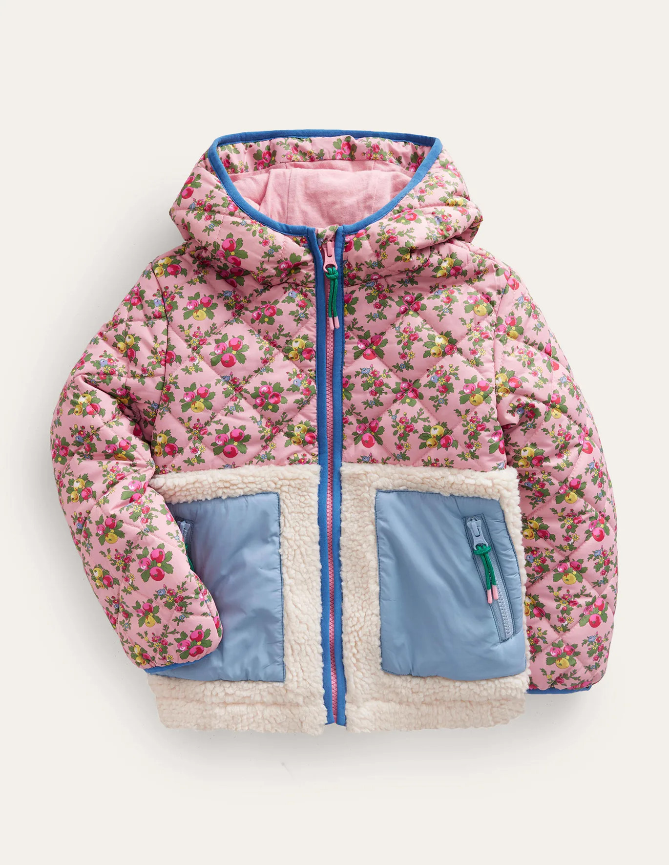 Borg Mix Jacket | Boden (US)