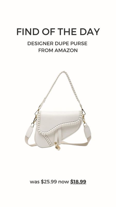 Adorable dupe purse on sale from Amazon! 

#LTKsalealert #LTKSpringSale