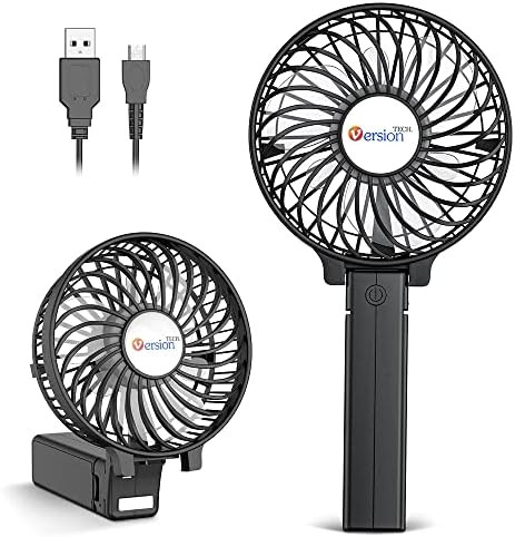 VersionTECH. Mini Portable Fan, USB Battery Operated Desk Fan, Small Personal Handheld Table Fan ... | Amazon (US)