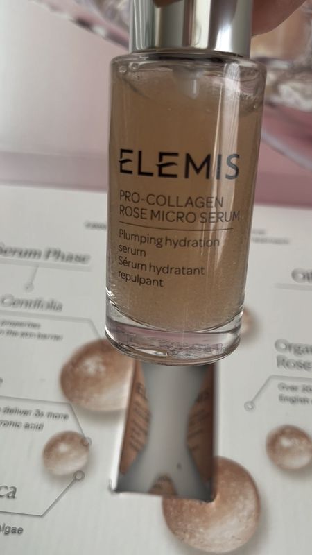 Elemis pro-collagen Rose Micro Serum plumping hydration serum 

#LTKover40 #LTKGiftGuide #LTKbeauty