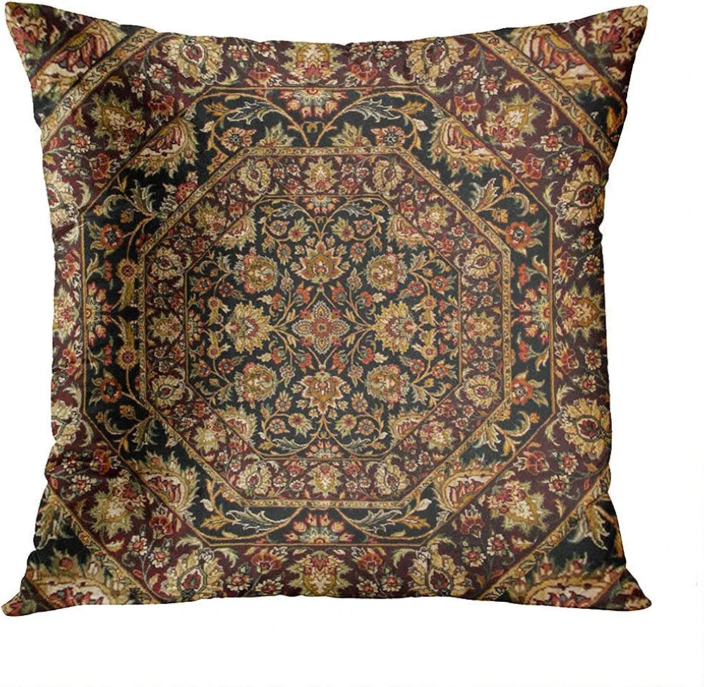 Gygarden Cute Tribal Tapestry Brown Hues Hidden Zipper Home Sofa Decorative Throw Pillow Cover... | Amazon (US)