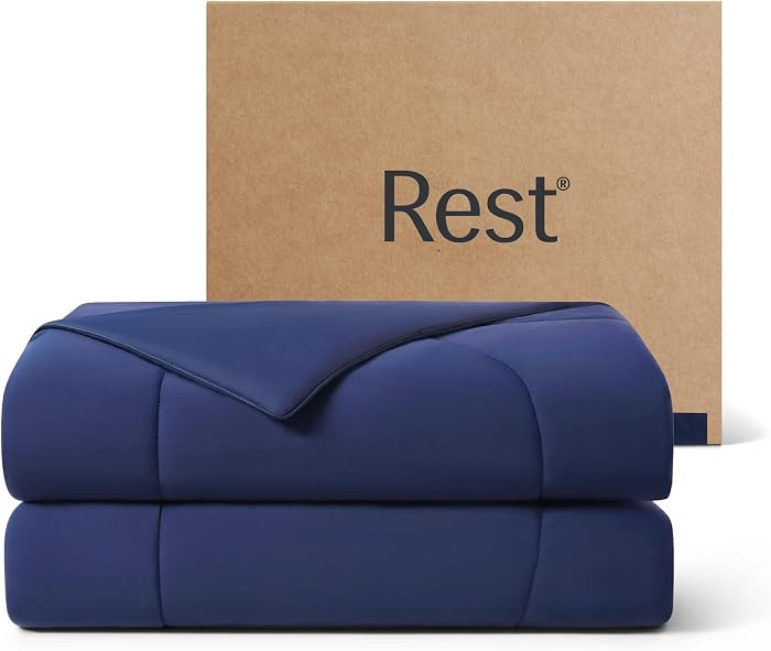 REST\u00ae Evercool\u00ae Cooling Comforter, Full/Queen, Blanket for Hot Sleepers, All Season Bed... | Amazon (US)