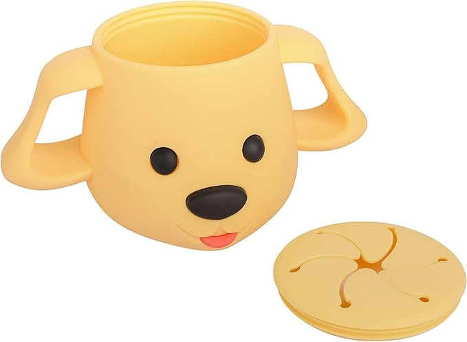Bips Silicone Snack Cup - Toddler & Baby Food Container - Spill-Proof, BPA-Free & Dishwasher Frie... | Amazon (US)