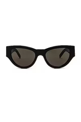 Saint Laurent SL M94 Sunglasses in Black | FWRD 