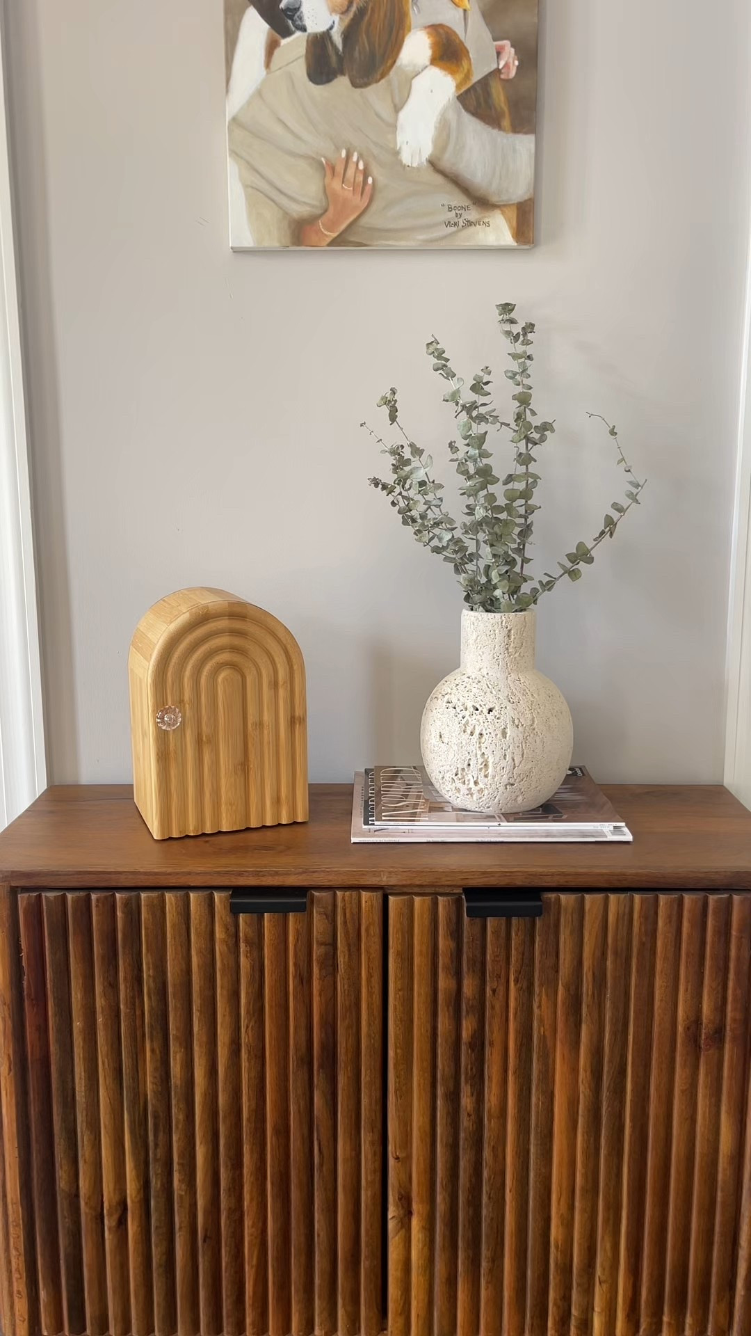 We are very strict about screen time, not just for kids - but also for adults! We try not to use our phones when we’re around our baby, and this is a fun way to help keep ourselves in check. Using the phone box is nice bc it doesn’t feel like a punishment, just a place to put our phones to have them “out of sight, out of mind,” and break that nasty habit of being bored for one minute and then absentmindedly picking up our phones. 😅 We like to “invite” each other to put our phones in the box after work and have a little digital detox/device-free time and it works really well for us! 

#LTKKids #LTKFamily #LTKHome