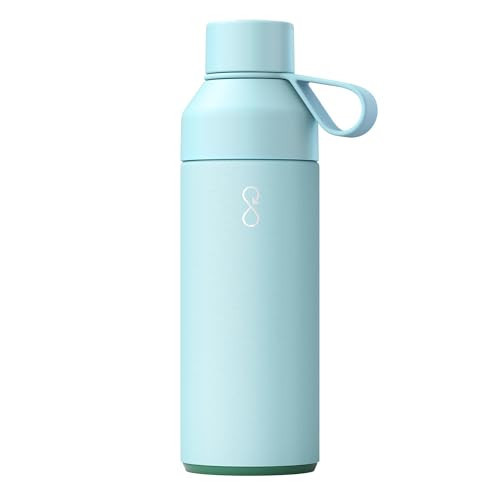 Ocean Bottle - Recycled Stainless Steel Drinks Reusable Water Bottle - Eco-Friendly & Reusable - Sky Blue - 17 oz | Amazon (US)