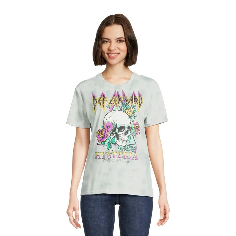 Def Leppard Women's Graphic Tee | Walmart (US)