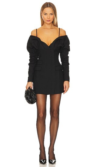 Evelyn Dress in Black | Revolve Clothing (Global)