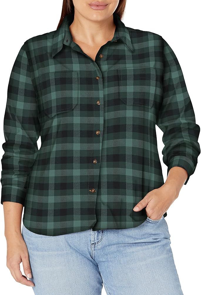 Carhartt Women's Rugged Flex Hamilton Shirt (Regular and Plus Sizes) | Amazon (US)