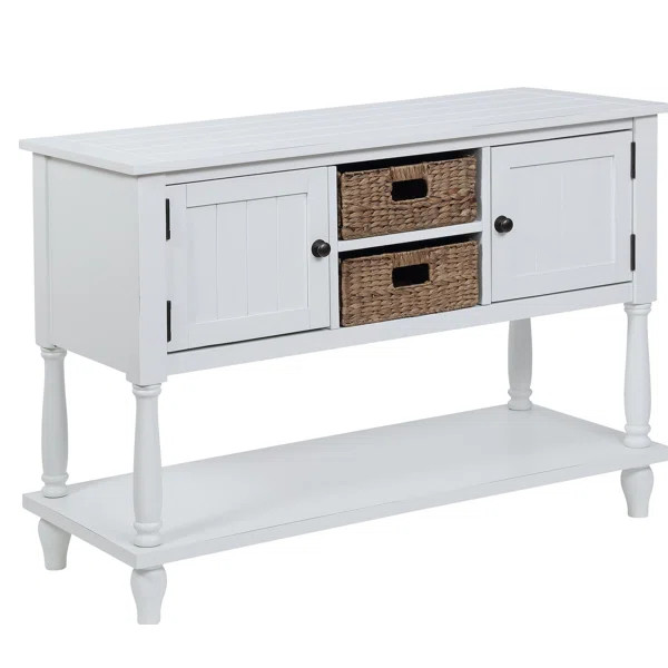 Brookes 43.75" Solid Wood Console Table | Wayfair North America