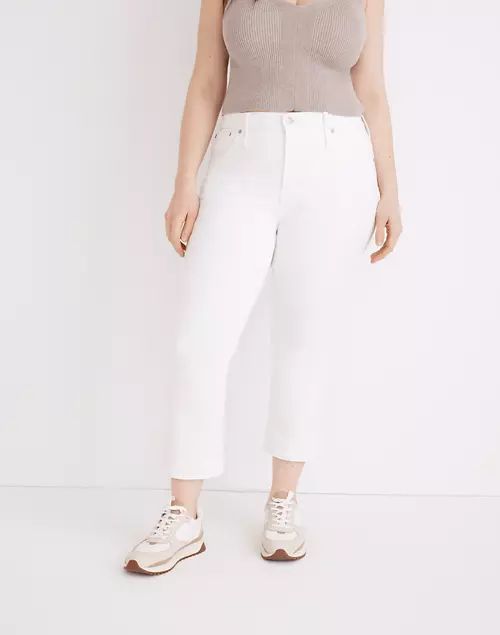 Cali Demi-Boot Jeans in Pure White | Madewell