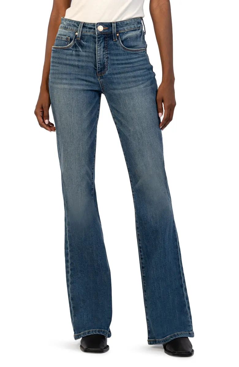Ana Fab Ab High Waist Super Flare Jeans | Nordstrom