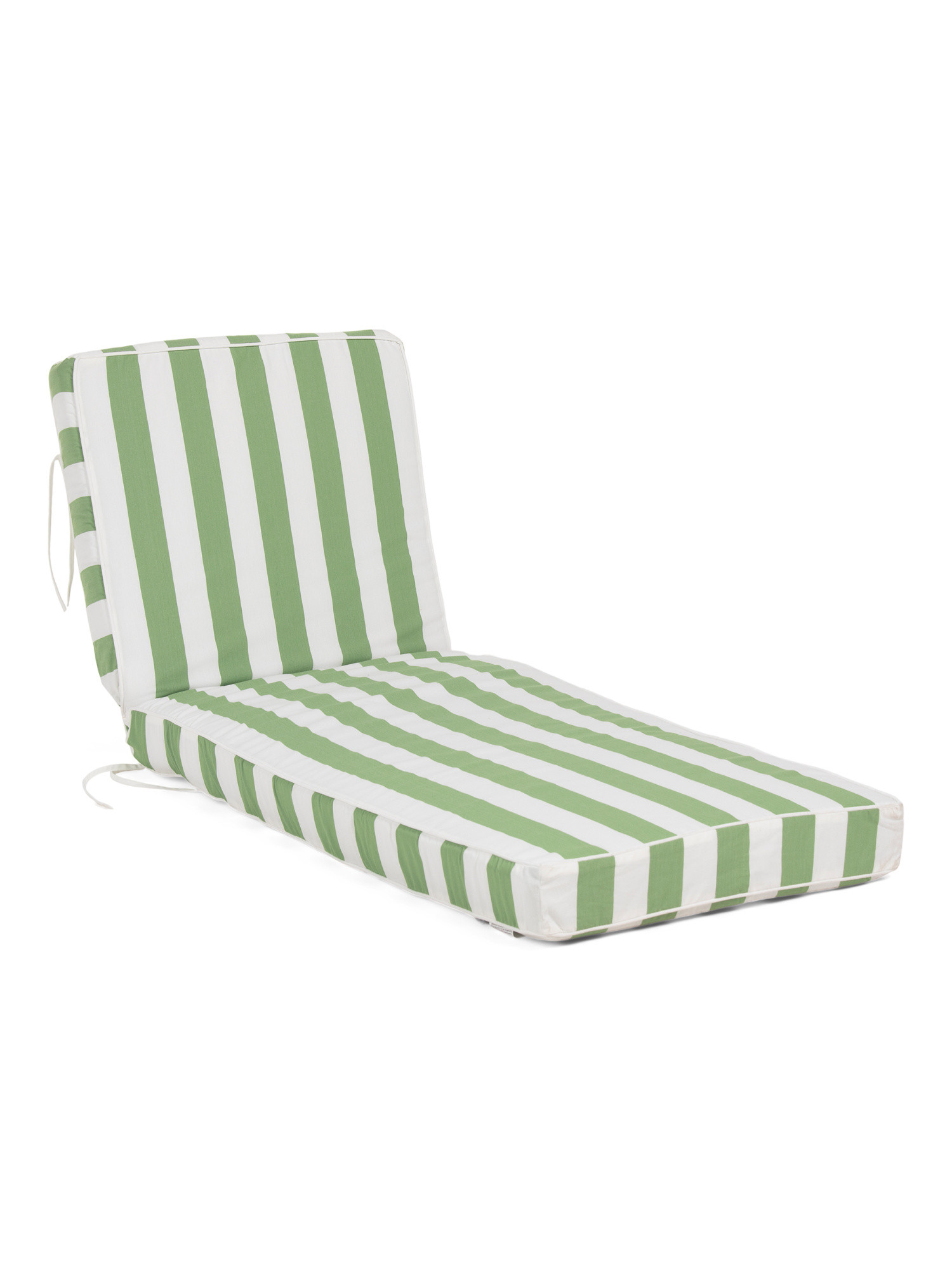 Made In Usa 24x72x4 Outdoor Cabana Striped Extra Thick Lounger Cushion | TJ Maxx