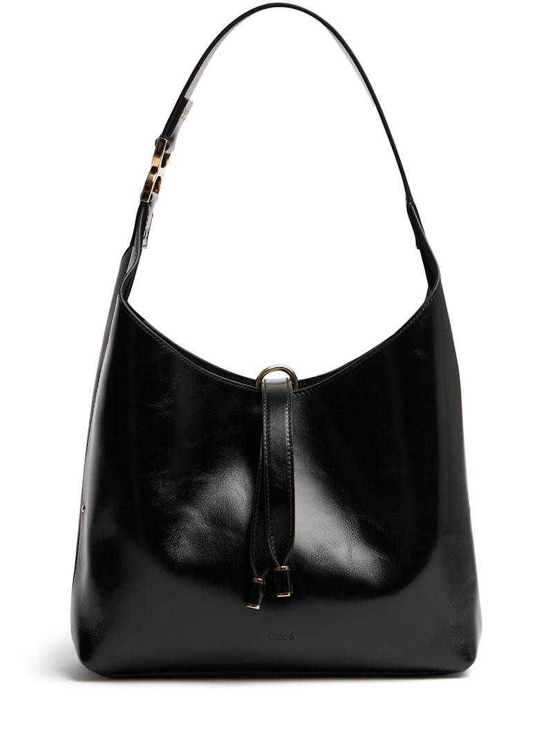 Marcie shiny leather tote bag | Luisaviaroma