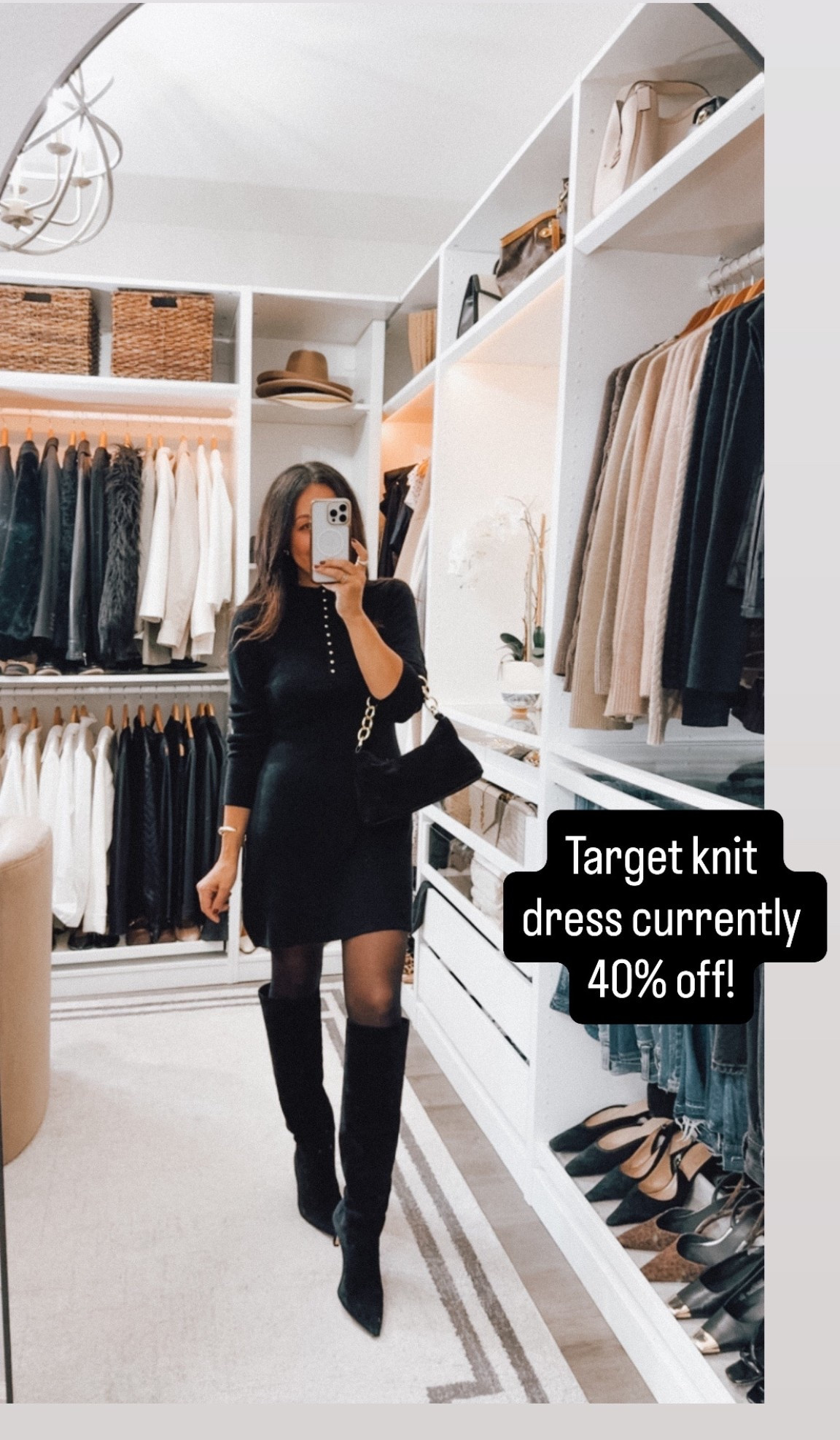 Target dress 40% off! Perfect to dress up for a holiday party or dinner out. Fits TTS 

#LTKFindsUnder50 #LTKCyberWeek #LTKSaleAlert