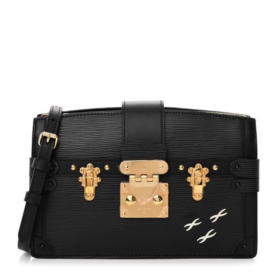 Epi Trunk Clutch Black | FASHIONPHILE (US)