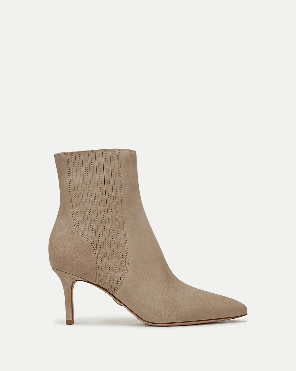 Lisa Mid-Heel Ankle Boot | Veronica Beard
