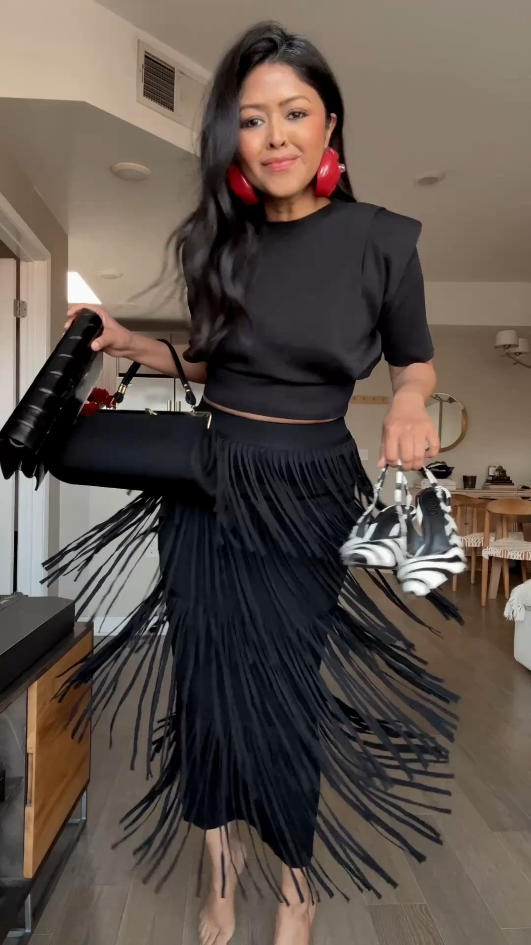 I’m wearing size small in the skirt ￼

#LTKootd #LTKgrwm #LTKValentine