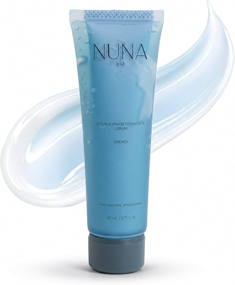 NUNA Double Phase Hydration Cream - Multi-Hyaluronic Acid, Ceramide NP, Camellia Japonica Oil & E... | Amazon (US)