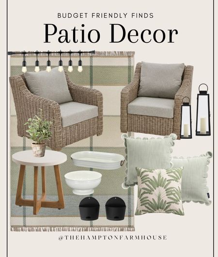 Porch and patio finds on a budget! 

#LTKSeasonal #LTKStyleTip #LTKHome