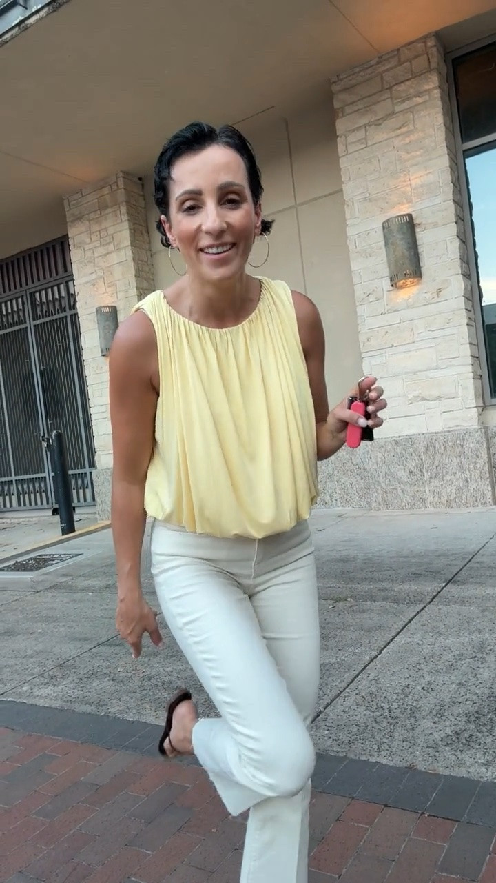 White denim absolutely belongs in a fall wardrobe. These cropped flare jeans are perfect with richer seasonal colors, lightweight knits, jackets and loafers, and I love how the shorter length lets your fall shoes have their moment. Forget the old rules about putting white away after summer.

white jeans for fall, cropped flare jeans, white denim outfit, fall denim, how to wear white jeans, petite friendly jeans, fall outfit ideas, transitional fall style, women over 50 style, stylewitheugenia

#LTKootd #LTKSeasonal #LTKOver40