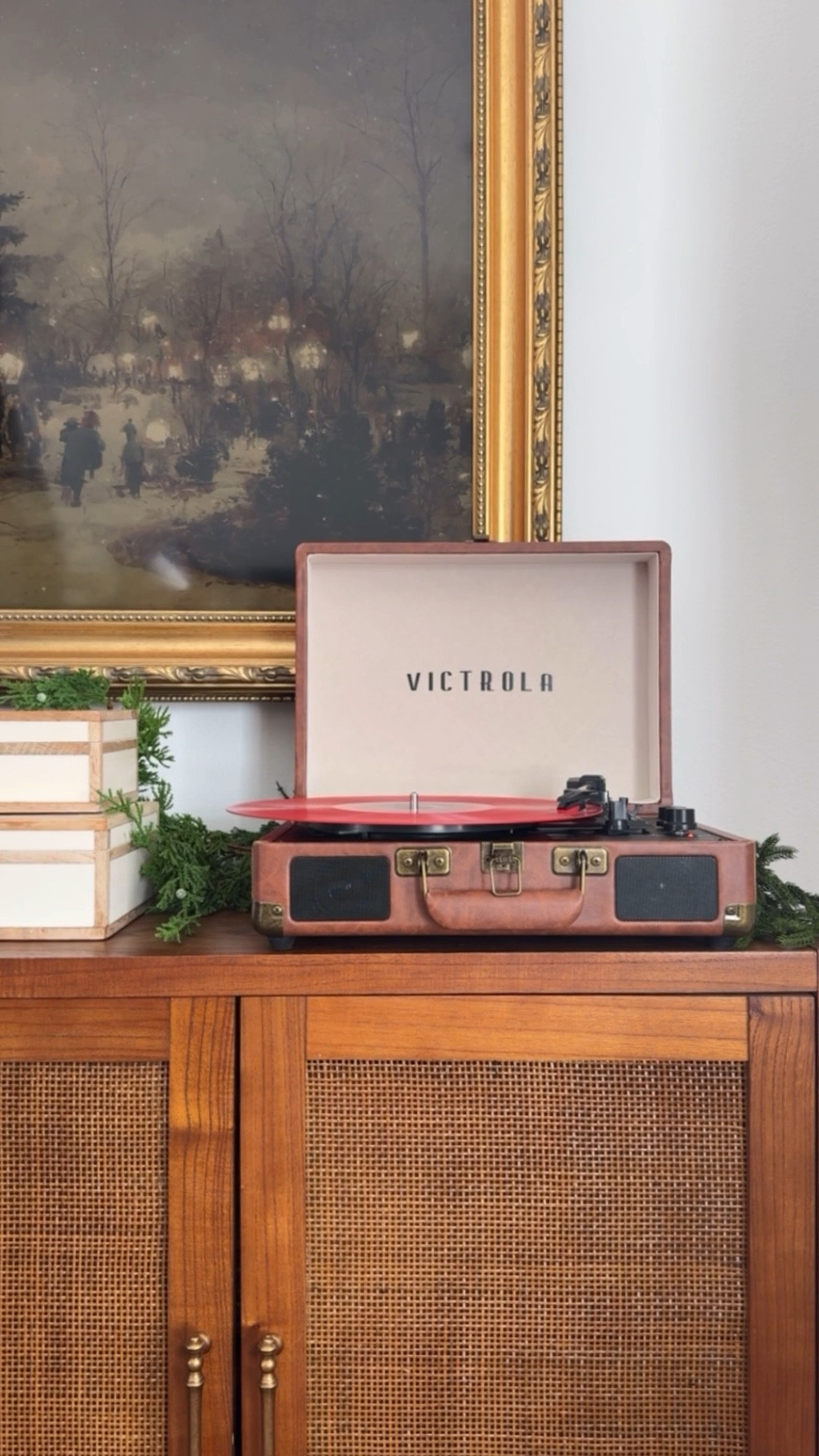 I love this record player especially this time of year! I bought a few new Christmas records and I’ll be playing these on repeat this holiday season! 

#recordplayer #victrola #records #music

#LTKHome #LTKGiftGuide #LTKstorytime