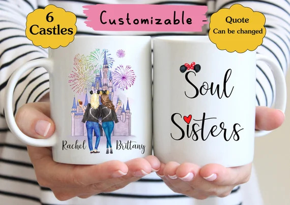 Disney Best Friends Mug, Disney BFF, Best Friends Gift, Disney Mug, Bestie Mug, Disney Gift, Gift... | Etsy (US)