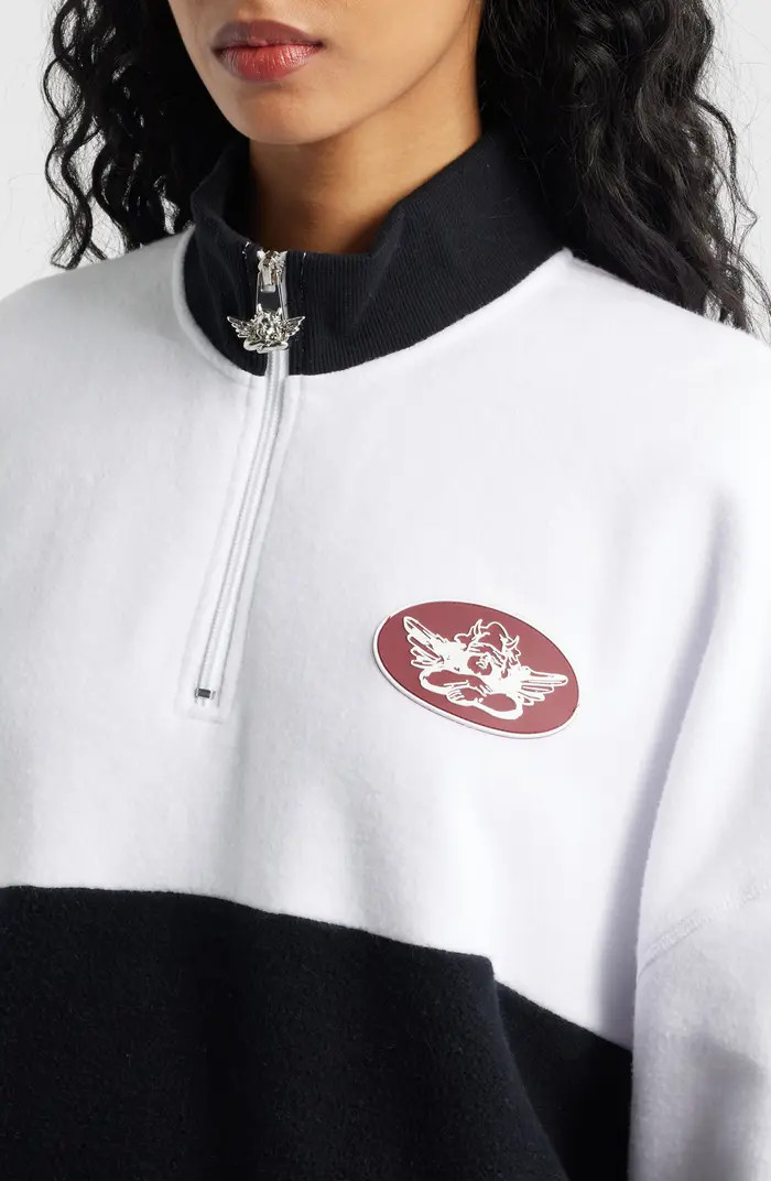 BOYS LIE Sideline Colorblock Alex Half Zip Sweatshirt | Nordstrom | Nordstrom