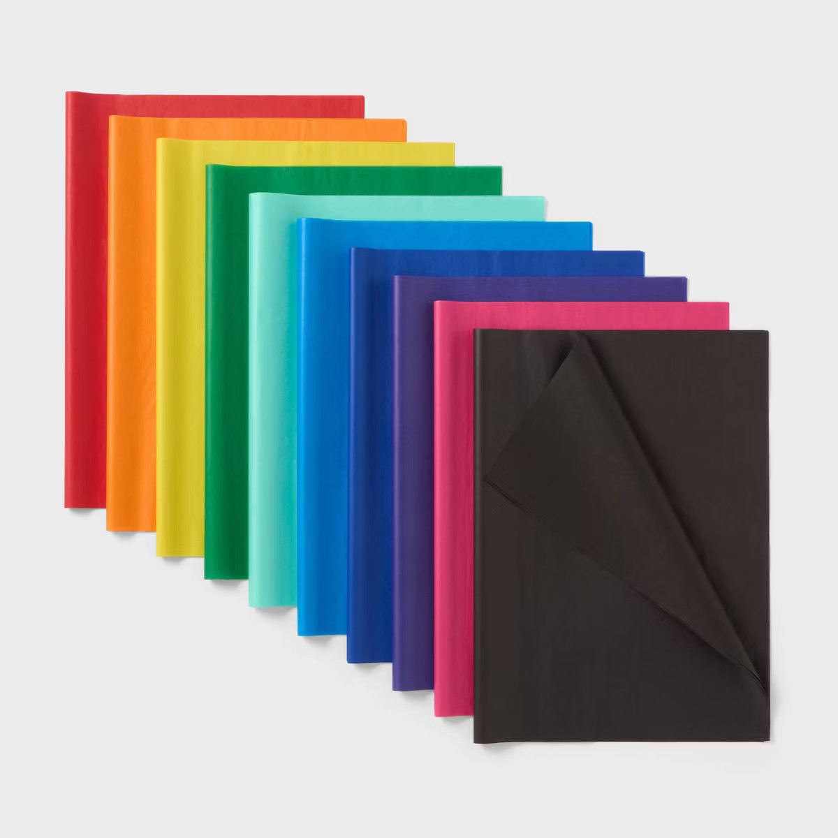 50ct Tissue Paper Colored - Spritz™: Multicolor Gift Packaging for Birthday & Easter, Solid Pat... | Target