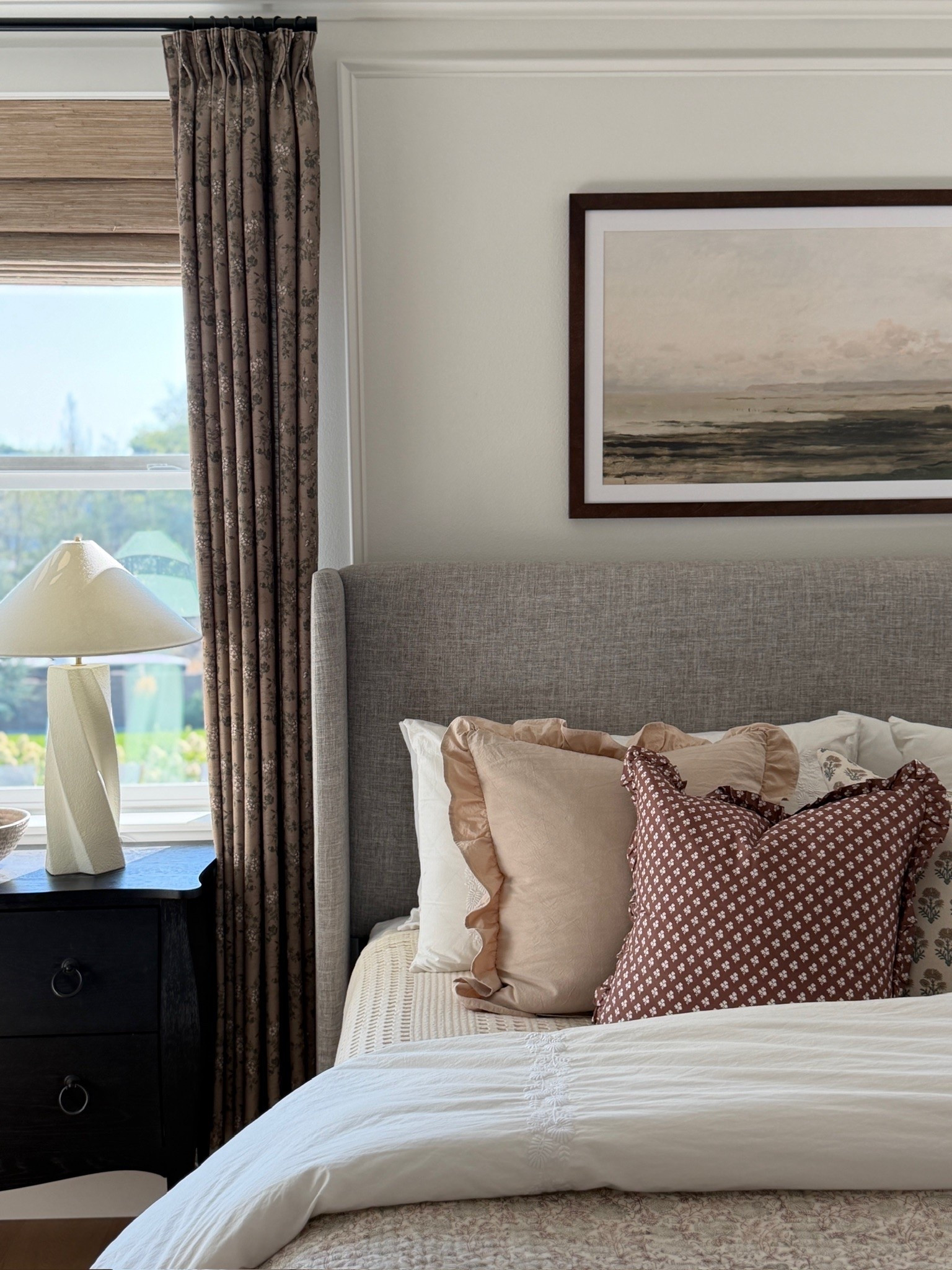 Our moody primary bedroom 🤍 it’s the coziest space!

#LTKHome