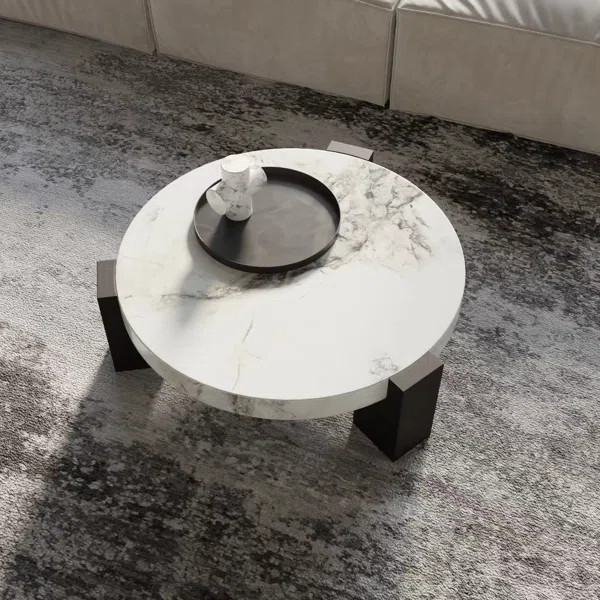 Kelijah 3 Legs Round Coffee Table | Wayfair North America