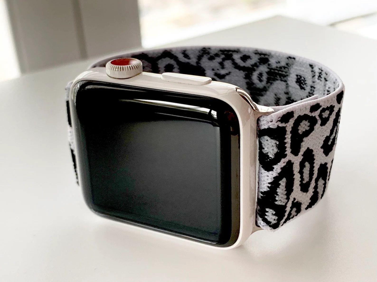 Apple Watch  Elastic Apple Watch Band Comfort Band Soft White | Etsy | Etsy (US)
