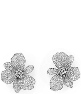 Crystal Eden Statement Oversized Drop Earrings | Dillard's