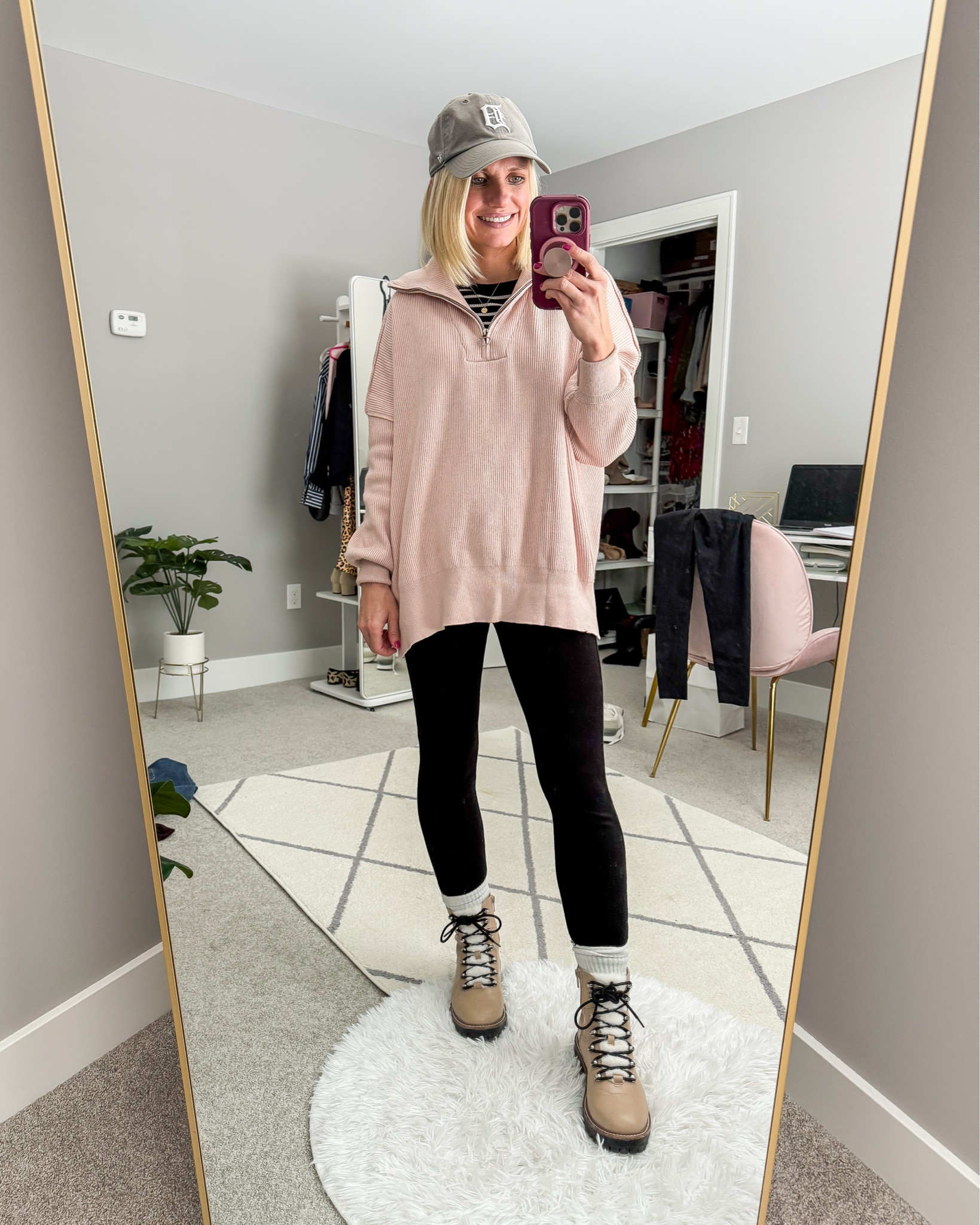 What I wore this week! 
1/2 zip pullover- small
Leggings- xsmall


#LTKSeasonal #LTKFindsUnder50 #LTKStyleTip