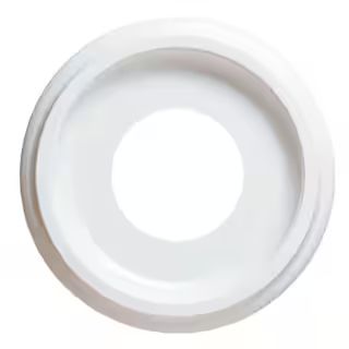 Hampton Bay 10 in. White Smooth Ceiling Medallion 82245 - The Home Depot | The Home Depot