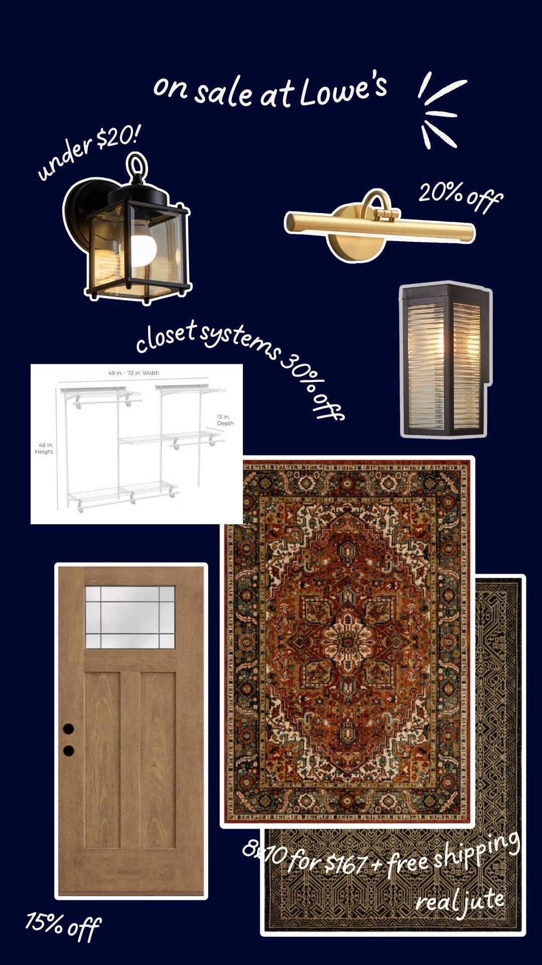 Lowe’s Home on sale (sign in to activate discounts) 

#LTKHome