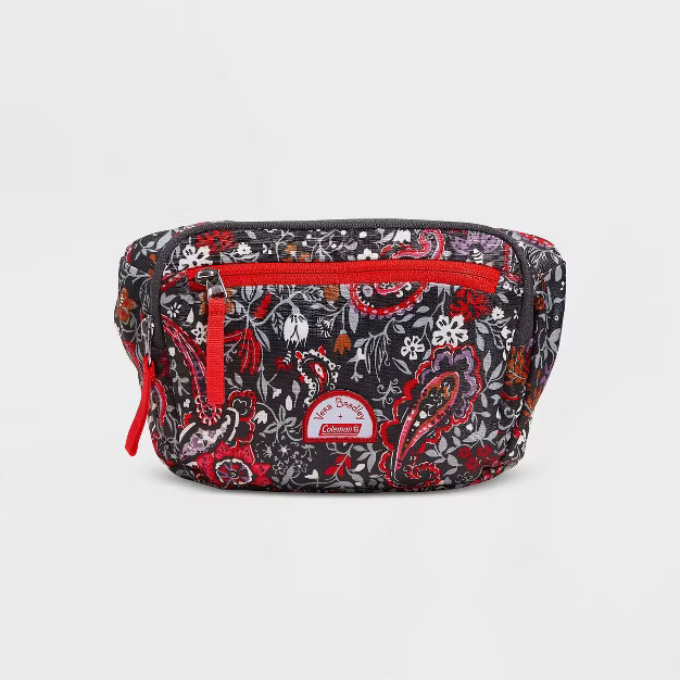 Vera Bradley + Coleman 5L Run-with-it Hip Sling Pack - Eden Paisley Gray | Target